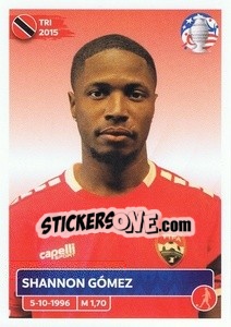Sticker Shannon Gomez - CONMEBOL Copa América 2024. US Edition n. TRI9 - Panini