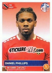 Sticker Daniel Phillips - CONMEBOL Copa América 2024. US Edition n. TRI20 - Panini