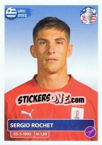 Sticker Sergio Rochet - CONMEBOL Copa América 2024. US Edition n. URU3 - Panini