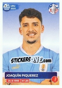 Sticker Joaquín Piquerez - CONMEBOL Copa América 2024. US Edition n. URU10 - Panini