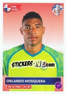 Cromo Orlando Mosquera - CONMEBOL Copa América 2024. US Edition - Panini