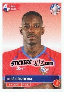 Sticker José Córdoba - CONMEBOL Copa América 2024. US Edition n. PAN9 - Panini