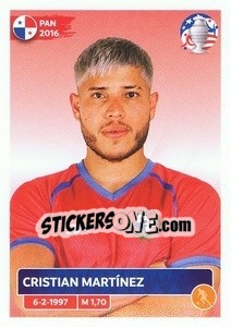 Sticker Cristian Martínez - CONMEBOL Copa América 2024. US Edition n. PAN13 - Panini