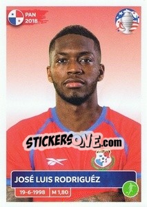 Sticker José Luis Rodríguez - CONMEBOL Copa América 2024. US Edition n. PAN18 - Panini