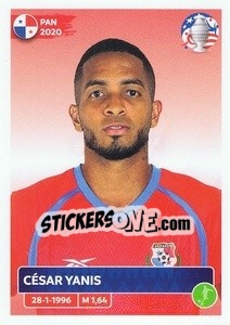 Sticker César Yanis - CONMEBOL Copa América 2024. US Edition n. PAN20 - Panini