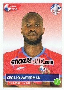 Sticker Cecilio Waterman - CONMEBOL Copa América 2024. US Edition n. PAN21 - Panini