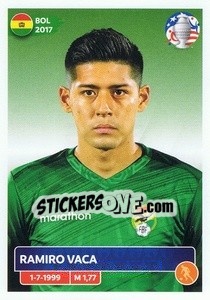 Sticker Ramiro Vaca - CONMEBOL Copa América 2024. US Edition n. BOL15 - Panini