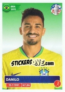 Sticker Danilo - CONMEBOL Copa América 2024. US Edition - Panini