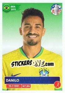Sticker Danilo - CONMEBOL Copa América 2024. US Edition n. BRA6 - Panini