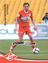 Sticker Мартин Штранцль / Martin Stranzl - Fc Spartak Moscow 2009 n. 27 - Sportssticker
