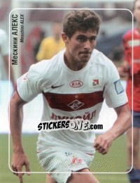 Sticker Мескини Алекс - Fc Spartak Moscow 2009 n. 34 - Sportssticker