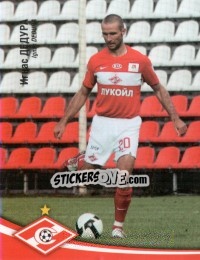 Cromo Игнас Дедура - Fc Spartak Moscow 2009 - Sportssticker