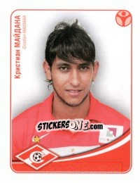 Sticker Кристиан Майдана - Fc Spartak Moscow 2009 n. 79 - Sportssticker
