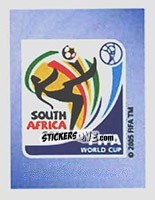 Sticker Official Emblem - FIFA World Cup 2010 South Africa. Mini sticker-set - Panini