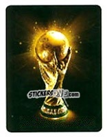 Sticker FIFA World Cup Trophy - FIFA World Cup 2010 South Africa. Mini sticker-set n. 4 - Panini