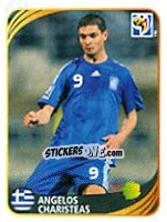 Figurina Angelos Charisteas - FIFA World Cup 2010 South Africa. Mini sticker-set - Panini