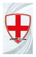 Sticker Team Emblem - FIFA World Cup 2010 South Africa. Mini sticker-set n. 53 - Panini