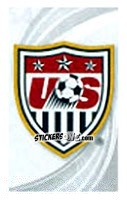 Sticker Team Emblem - FIFA World Cup 2010 South Africa. Mini sticker-set n. 54 - Panini