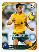 Cromo Tim Cahill - FIFA World Cup 2010 South Africa. Mini sticker-set - Panini