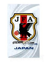 Sticker Team Emblem - FIFA World Cup 2010 South Africa. Mini sticker-set n. 105 - Panini