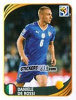 Cromo Daniele De Rossi - FIFA World Cup 2010 South Africa. Mini sticker-set - Panini