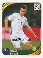 Cromo Shane Smeltz - FIFA World Cup 2010 South Africa. Mini sticker-set - Panini
