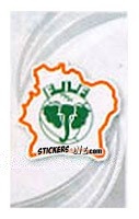 Sticker Team Emblem - FIFA World Cup 2010 South Africa. Mini sticker-set n. 155 - Panini