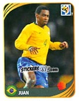 Figurina Juan - FIFA World Cup 2010 South Africa. Mini sticker-set - Panini