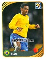 Sticker Juan - FIFA World Cup 2010 South Africa. Mini sticker-set - Panini