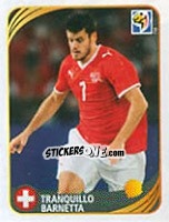 Figurina Tranquillo Barnetta - FIFA World Cup 2010 South Africa. Mini sticker-set - Panini