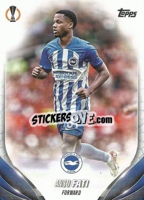 Sticker Ansu Fati - UEFA Club Competitions 2023-2024
 n. 74 - Topps
