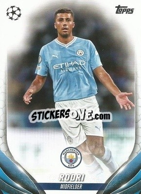 Sticker Rodri - UEFA Club Competitions 2023-2024
 n. 75 - Topps