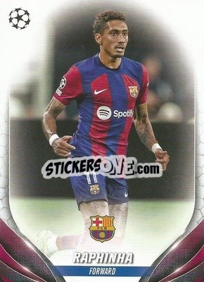 Sticker Raphinha - UEFA Club Competitions 2023-2024
 n. 76 - Topps