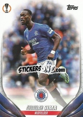 Sticker Abdallah Sima - UEFA Club Competitions 2023-2024
 n. 79 - Topps