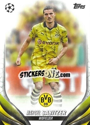 Sticker Marcel Sabitzer - UEFA Club Competitions 2023-2024
 n. 80 - Topps