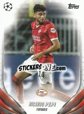 Sticker Ricardo Pepi - UEFA Club Competitions 2023-2024
 n. 82 - Topps