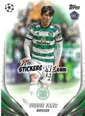 Sticker Hyunjun Yang - UEFA Club Competitions 2023-2024
 n. 83 - Topps