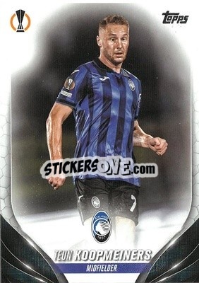 Sticker Teun Koopmeiners - UEFA Club Competitions 2023-2024
 n. 88 - Topps