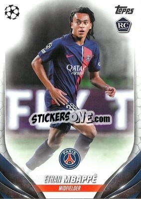 Sticker Ethan Mbappé - UEFA Club Competitions 2023-2024
 n. 91 - Topps