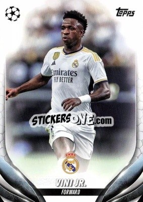 Sticker Vini Jr. - UEFA Club Competitions 2023-2024
 n. 92 - Topps