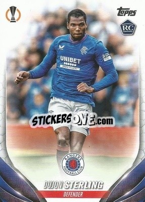 Sticker Dujon Sterling - UEFA Club Competitions 2023-2024
 n. 95 - Topps