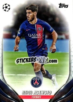 Sticker Marco Asensio - UEFA Club Competitions 2023-2024
 n. 97 - Topps