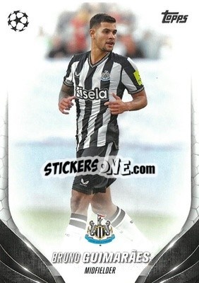 Sticker Bruno Guimarães - UEFA Club Competitions 2023-2024
 n. 104 - Topps