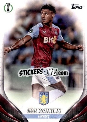 Sticker Ollie Watkins - UEFA Club Competitions 2023-2024
 n. 107 - Topps