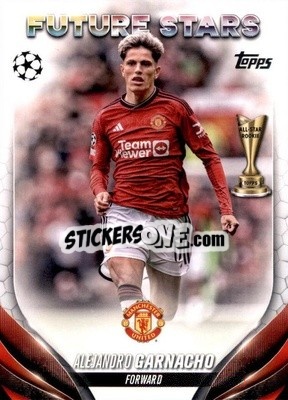Sticker Alejandro Garnacho - UEFA Club Competitions 2023-2024
 n. 115 - Topps