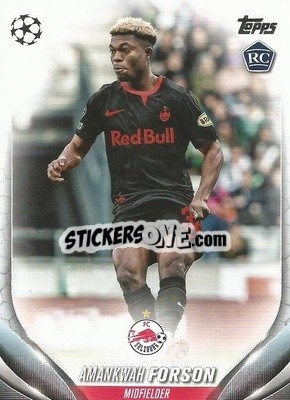 Sticker Amankwah Forson - UEFA Club Competitions 2023-2024
 n. 118 - Topps