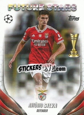 Sticker António Silva - UEFA Club Competitions 2023-2024
 n. 123 - Topps
