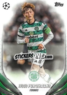 Sticker Kyogo Furuhashi - UEFA Club Competitions 2023-2024
 n. 127 - Topps
