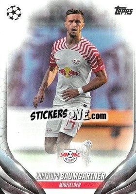 Sticker Christoph Baumgartner - UEFA Club Competitions 2023-2024
 n. 130 - Topps