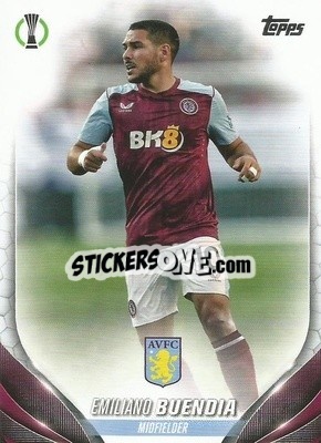 Sticker Emiliano Buendia - UEFA Club Competitions 2023-2024
 n. 133 - Topps